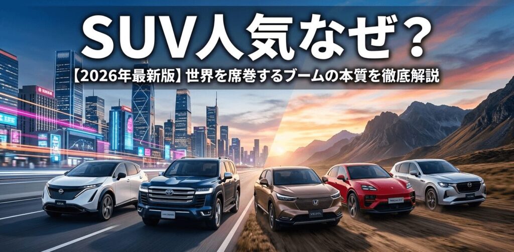 なぜSUVは人気１