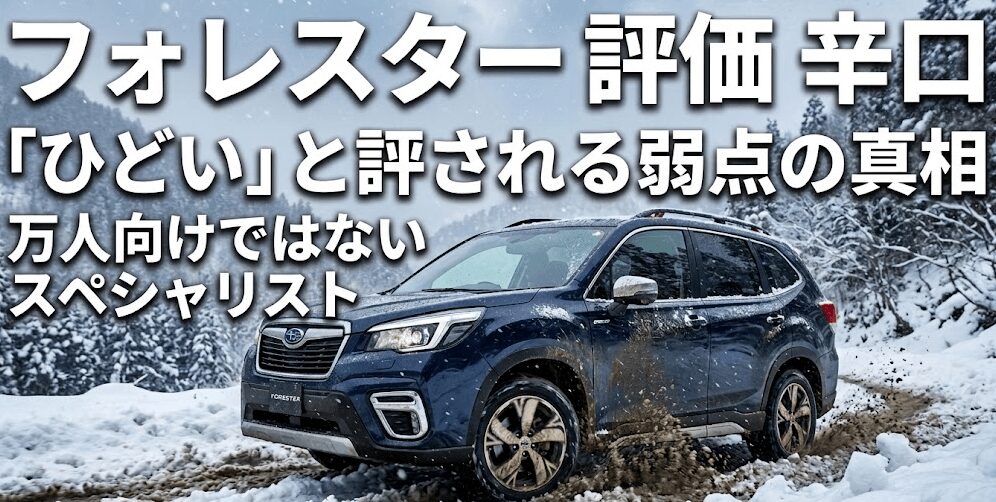 フォレスター辛口評価トップ画像