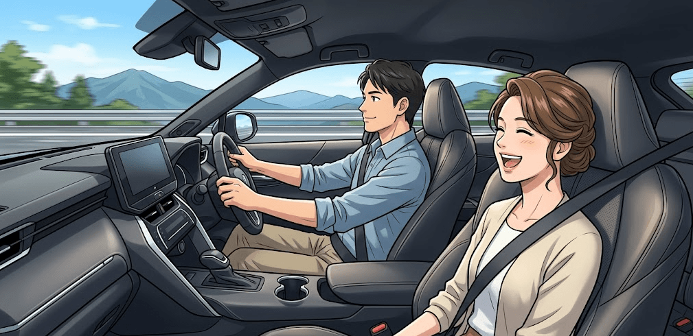 ハリアー乗り心地イメージ画像３