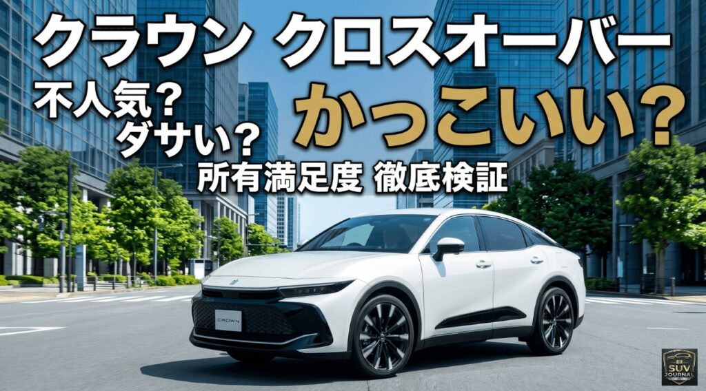 クラウンクロスオーバーの評判トップ画像