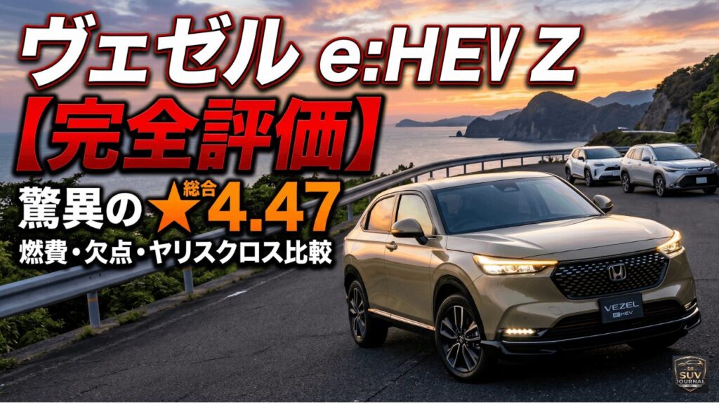 ヴェゼル評価トップ画像