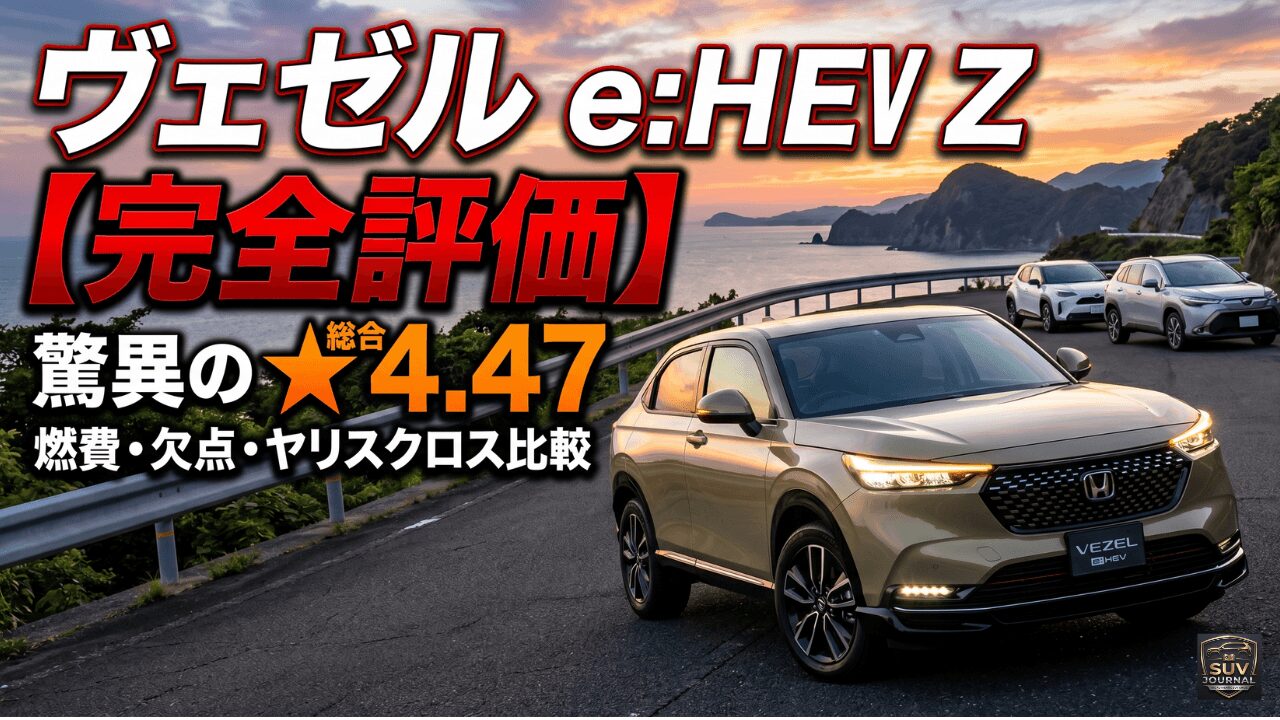 ヴェゼル評価トップ画像