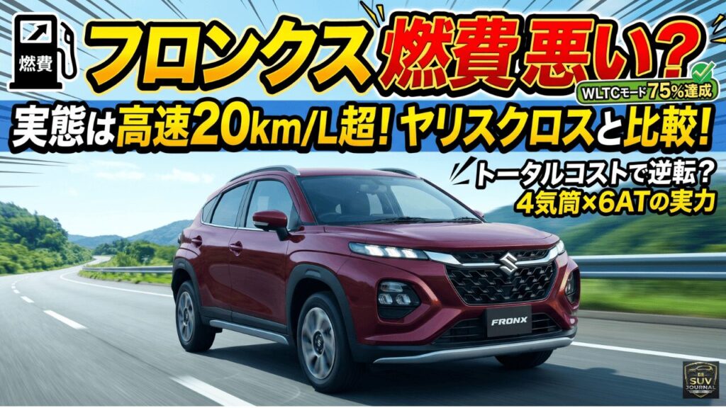 フロンクス燃費トップ画像