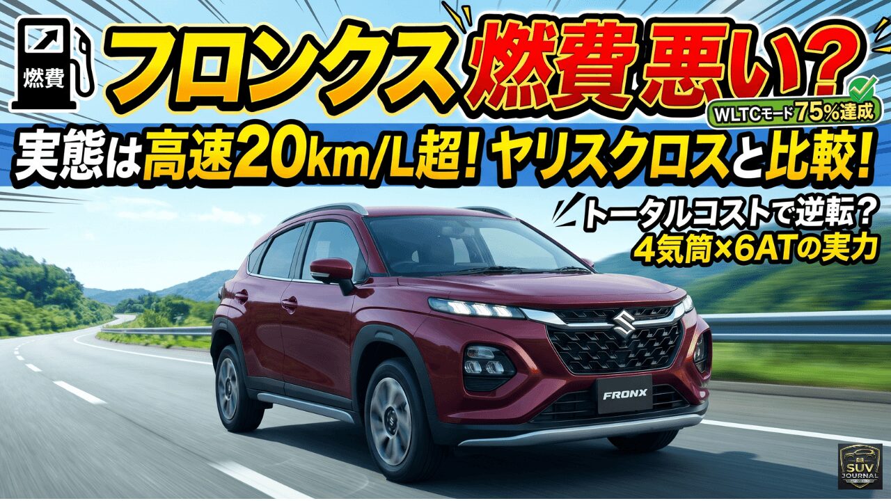 フロンクス燃費トップ画像