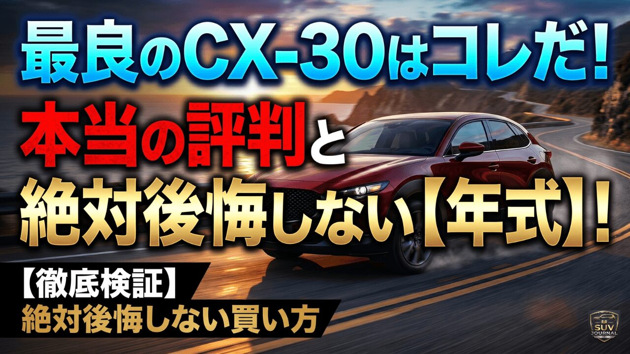 CX-30レビュートップ画像