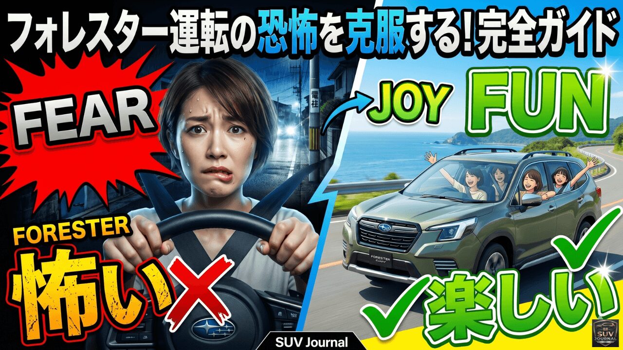 フォレスター運転トップ画像