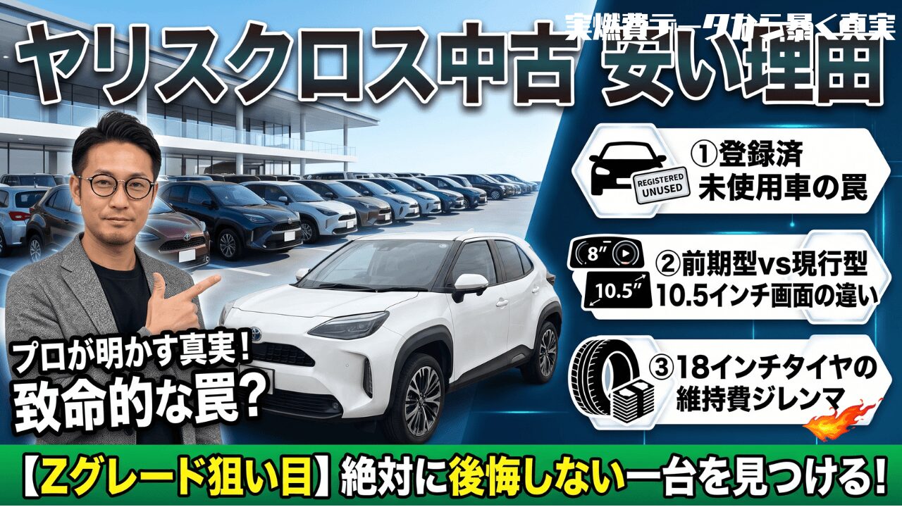 ヤリスクロス中古トップ画像