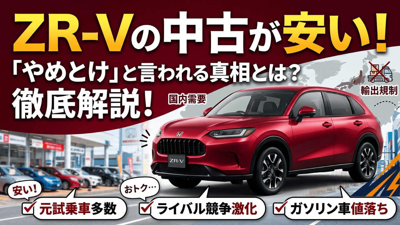 ZR-V中古トップ画像