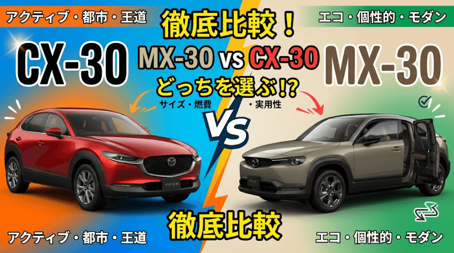 MX-30CX-30トップ画像